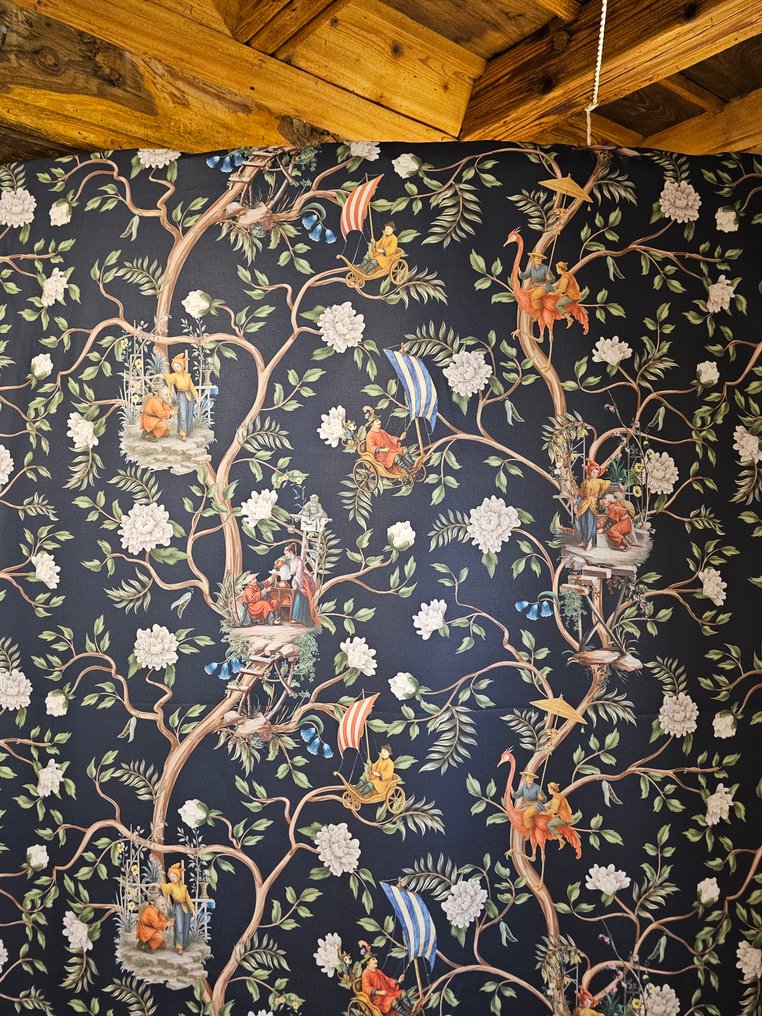 Tessuto New Edition "Albero delle meraviglie" Toile de Jouy  - Original Design - Tessuto  - 200 cm - 280 cm #3.2