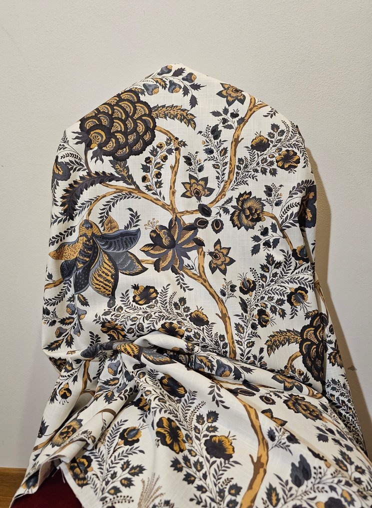 花卉图案“波希米亚天堂”中世纪风格的独家设计-300x280厘米-花卉艺术品 - 紡織品 - 300 cm - 280 cm #1.0