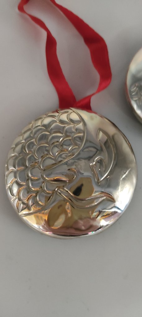 圣诞装饰品 (2) - .925 银 - 1307FI #1.0