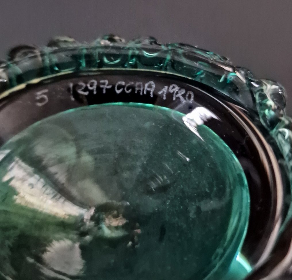 CCAA Glasgalerie Köln - 花瓶 - 彩色玻璃 - Krautstrunk #2.1