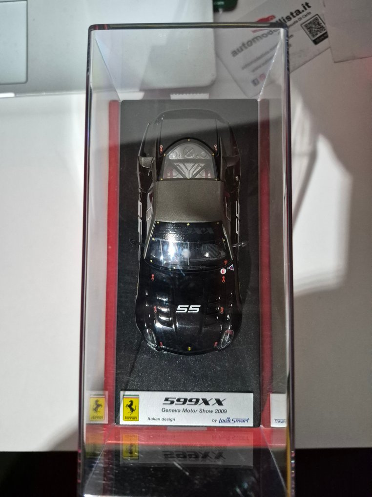 Look Smart 1:43 - 模型跑车 - Ferrari 599XX Clienti nero daytona #2 Salon Geneve 2009 - LS368M #2.1