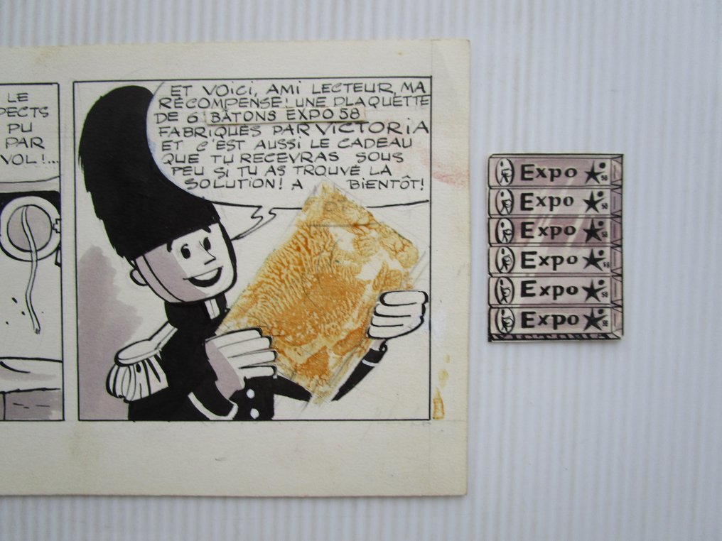 Berck - 1 Original page - Publicité Publiart - 1958 #3.2