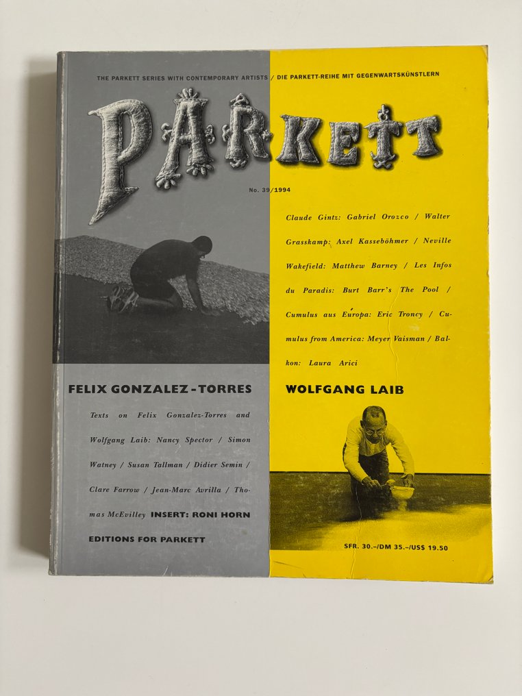 Parkett magazine - Lot with 6 issues - 1994-2002 #4.3