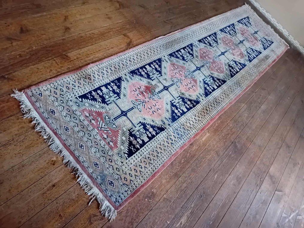 Pakistan - Carpet - 305 cm - 80 cm - Karachi Wool and Silk #2.1