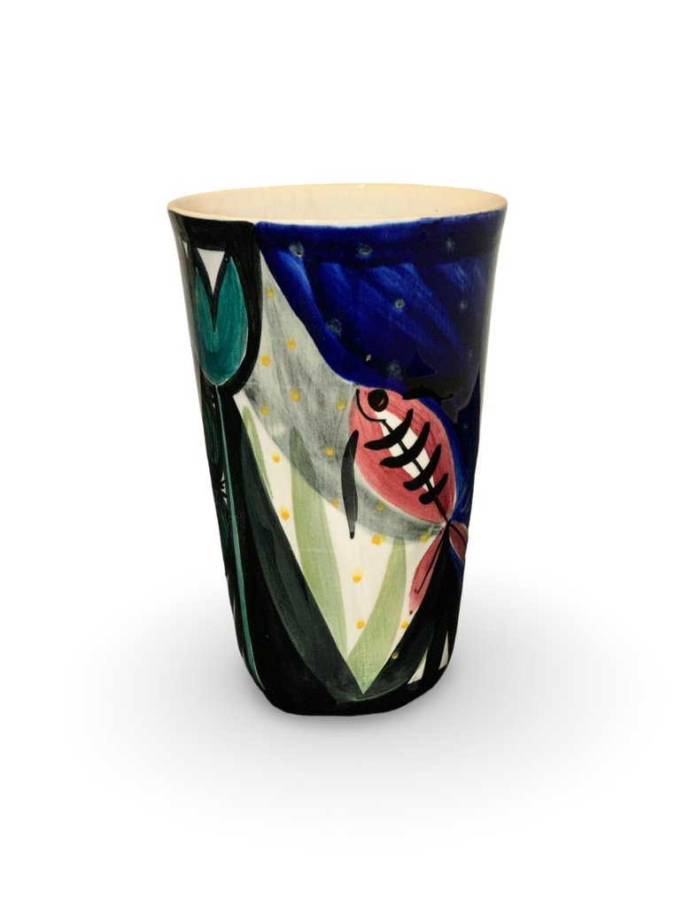 Stavangerflint - Inger Waage - Vase  - Porcelain #1.0