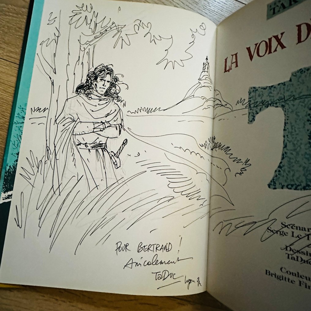 Les Voyages de Takuan T3 + dédicace - C - 1 Album - Erstausgabe - 1994 #1.0