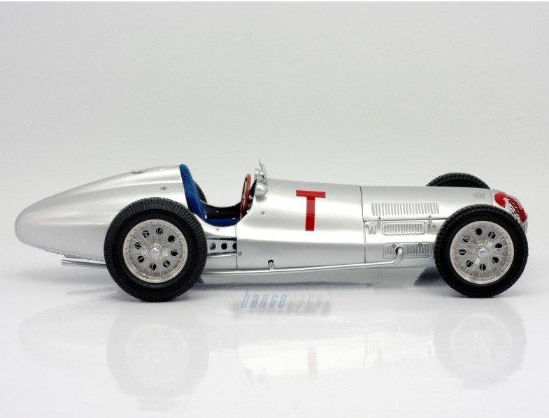 CMC 1:18 - Αγωνιστικό αυτοκίνητο μοντελισμού - Mercedes-Benz, W154 GP France T-Car. Seaman - 1938 - Περιορισμένης έκδοσης, μόνο 1540 τεμάχια, εντελώς καινούργιο! #2.1