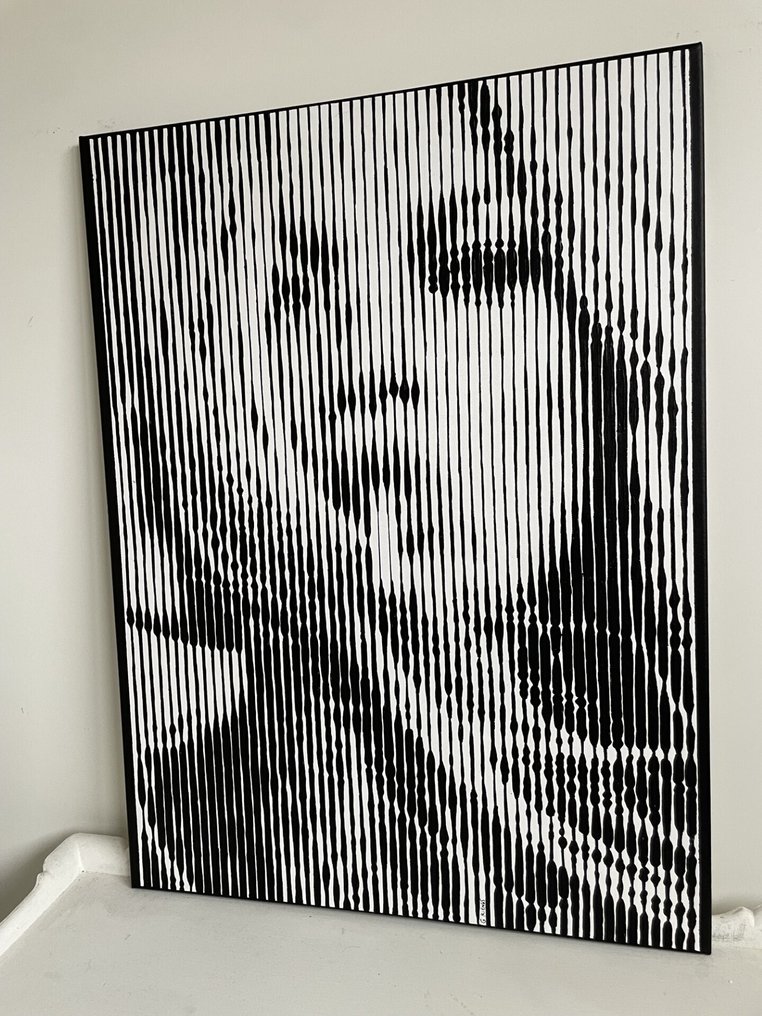 Gerke Rienks - Kate Moss, Handpainted #3.2