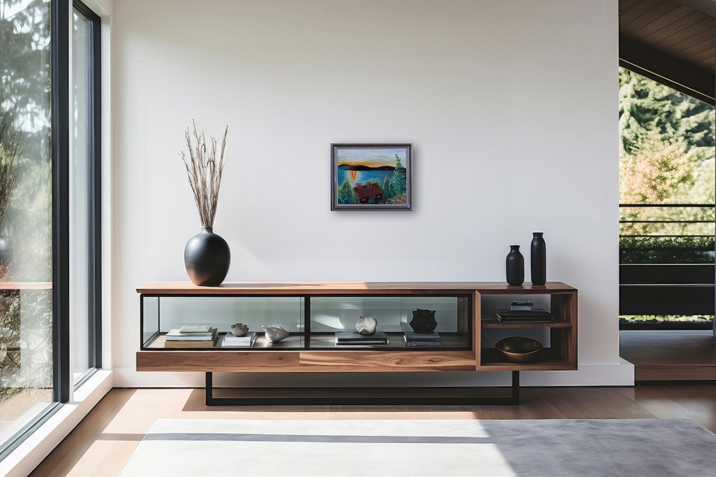 David Ahlqvist (1900-1988) - De Rivier bij Bärbäck (NO RESERVE) #2.1