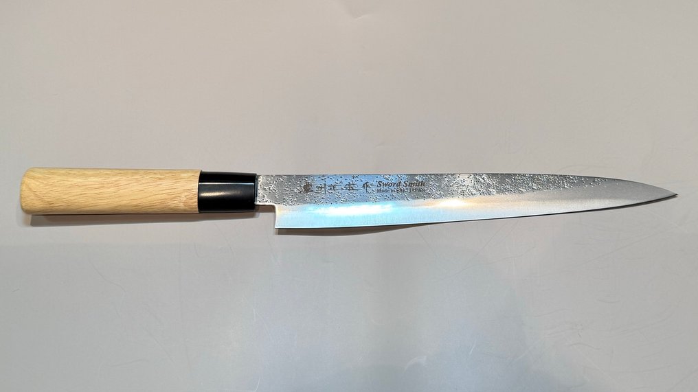 Satake SWORD SMITH - 厨刀 - Sashimi bōchō - 钢 - 日本 - 伪造的日本刺身 #3.2