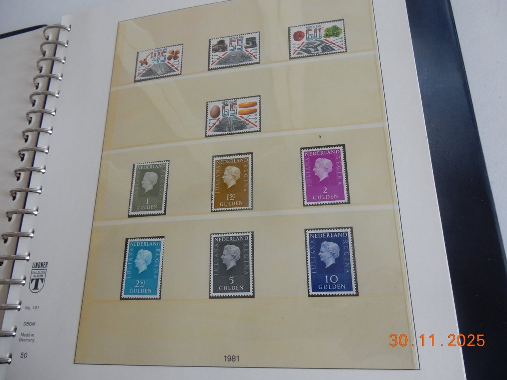 Netherlands 1981/1997 - Netherlands in 3 Lindner the luxury albums 1981-1997 - Spec. catalogus NVPH #3.2