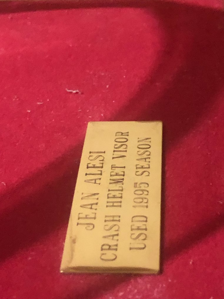 Jean Alesi - 1995 - Visor  #1.0