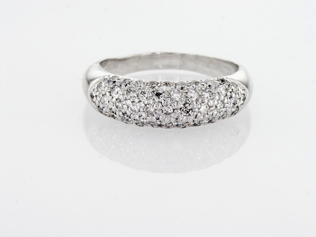 Gyűrű - 18 kt. Fehér arany - 1.47ct. tw. Gyémánt (Természetes) - R00029 #3.2