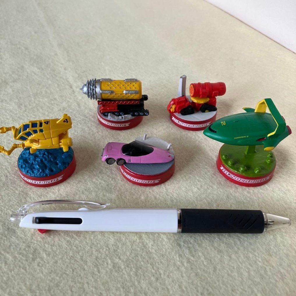 Thunderbirds / Coca-Cola Japan - Toy Thunderbirds Vehicle Mini Figure Collection (Set of 5) — Coca-Cola Japan Exclusive - 2000-2010 - Japan #2.1