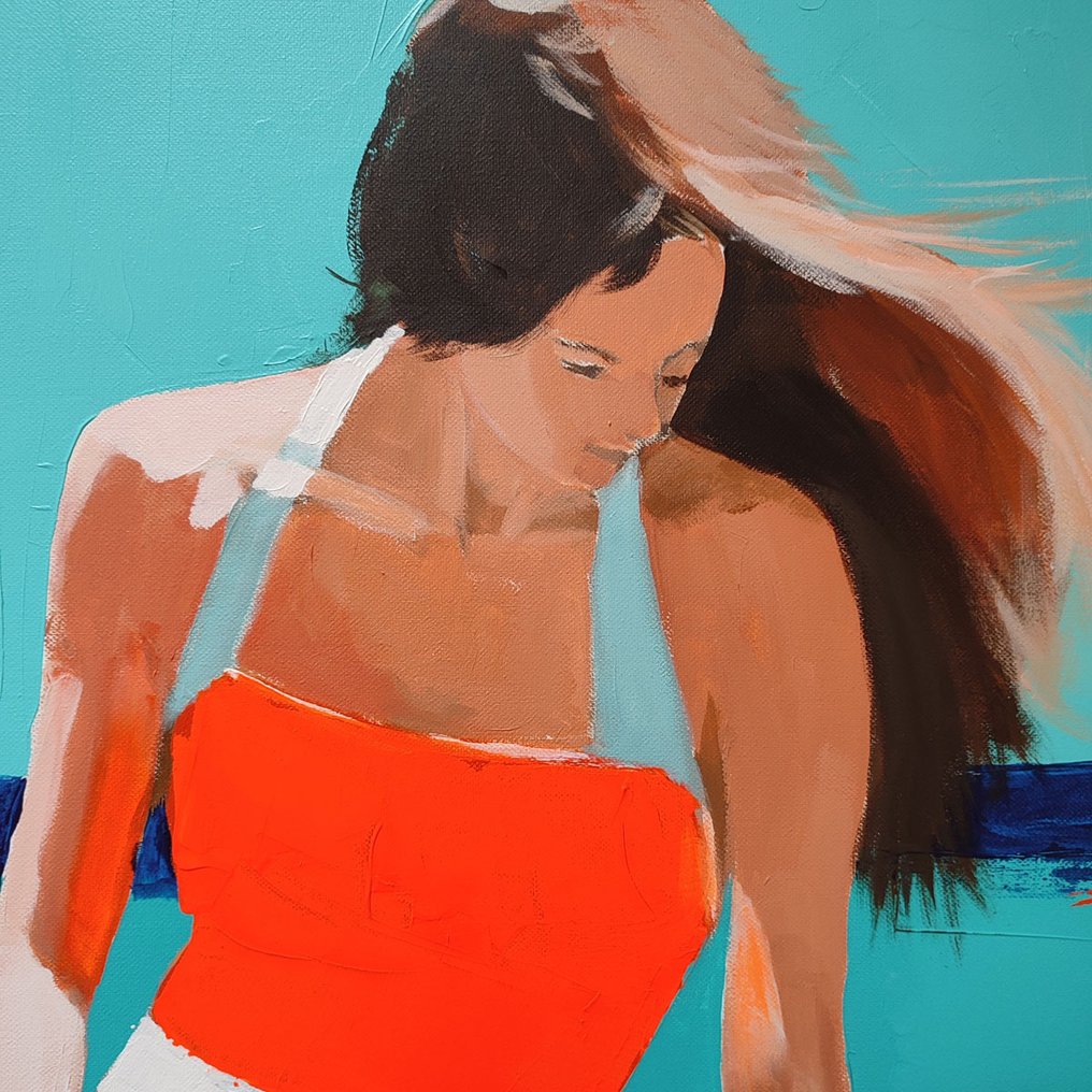 Virginie Schroeder - Maillot Orange (XL) #2.1