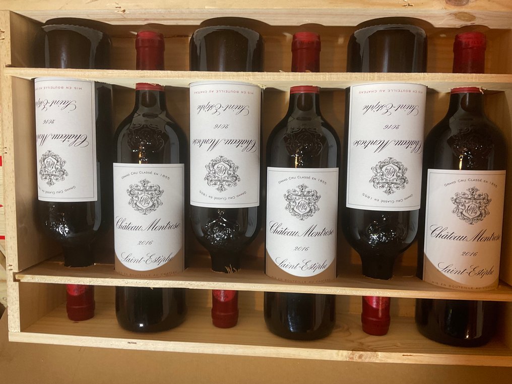 2016 Chateau Montrose - Saint-Estèphe 2ème Grand Cru Classé - 6 Flaskor (0,75L) #2.1