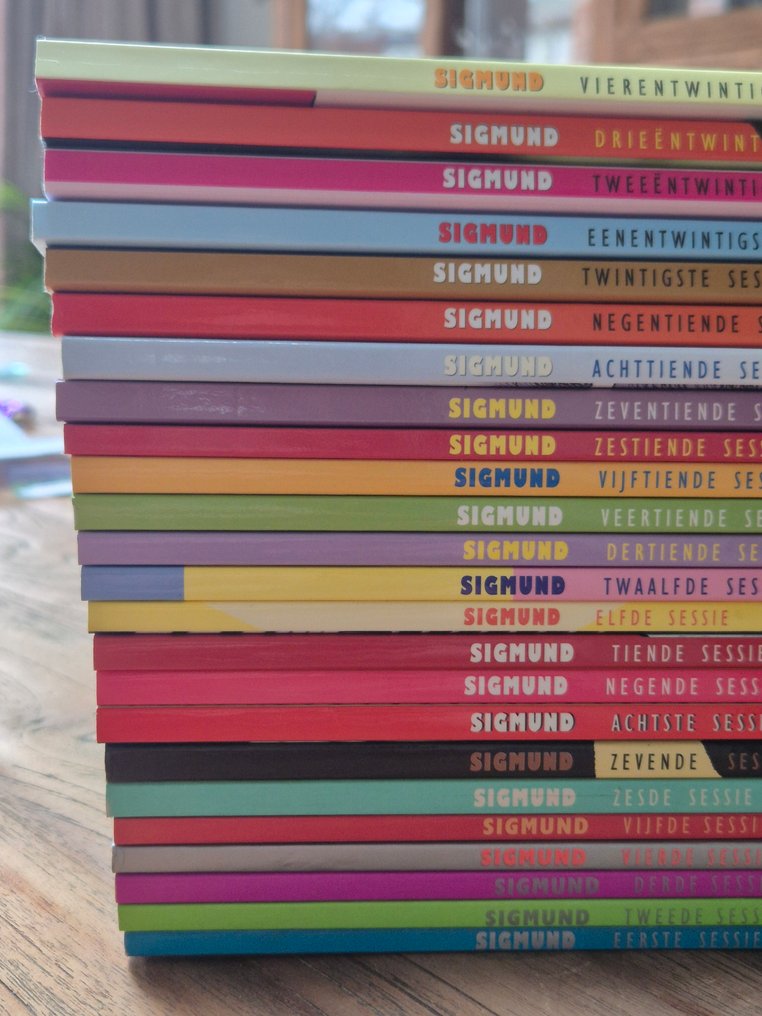 Sigmund 1 t/m 24 - opeenvolgende reeks SC - 24 Album - Various editions #1.0