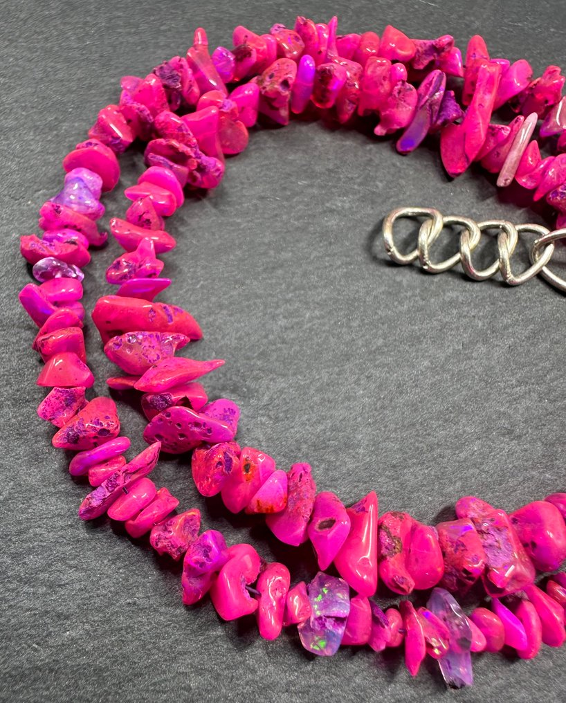 Colar de opala de 55ct Ásperos- 11 g #2.1