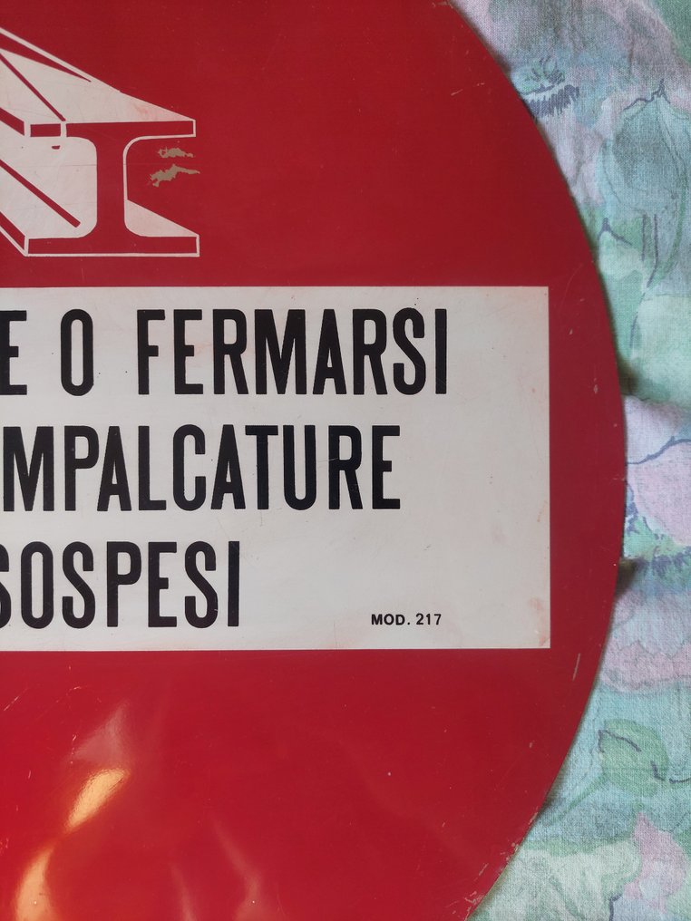 Metall emalj märkning - Skylt - Aluminium #2.1