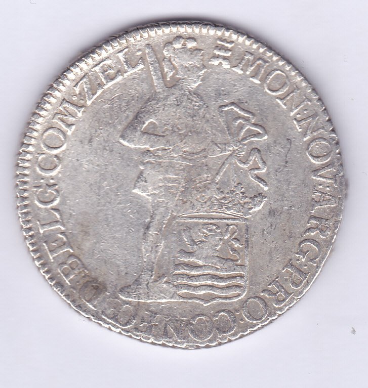 荷兰，泽兰省. Zilveren dukaat 1775 Zeeland #1.0