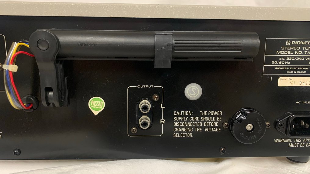 Pioneer - 放大器 SA 606 - 调谐器 TX 606 一套音響設備 - 多種型號 #3.2