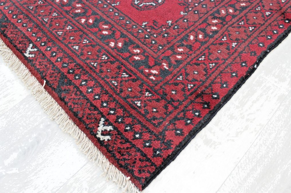 Afghan - Teppich - 192 cm - 101 cm - Afghan Teppich Neu #2.1