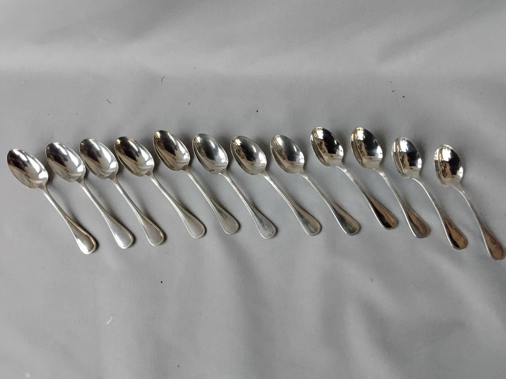 Christofle - Besteck (12) - Perlen - Versilbert #1.0