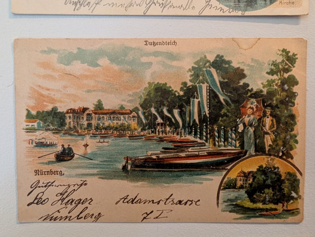 德国 - 一批精彩的明信片——许多石版画、艺术家明信片、Topo、1个WW——Au6 - 明信片 - 1900-1900 #3.2