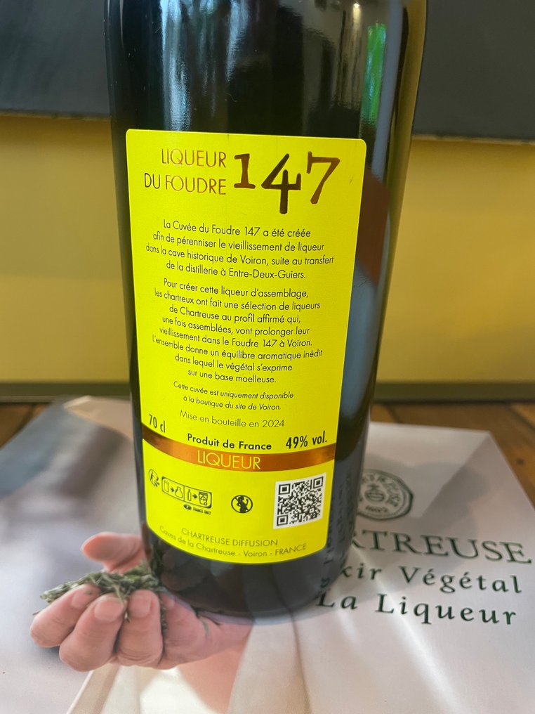 Chartreuse - Liqueur du Foudre 147    - b. 2024  - 70cl #3.2