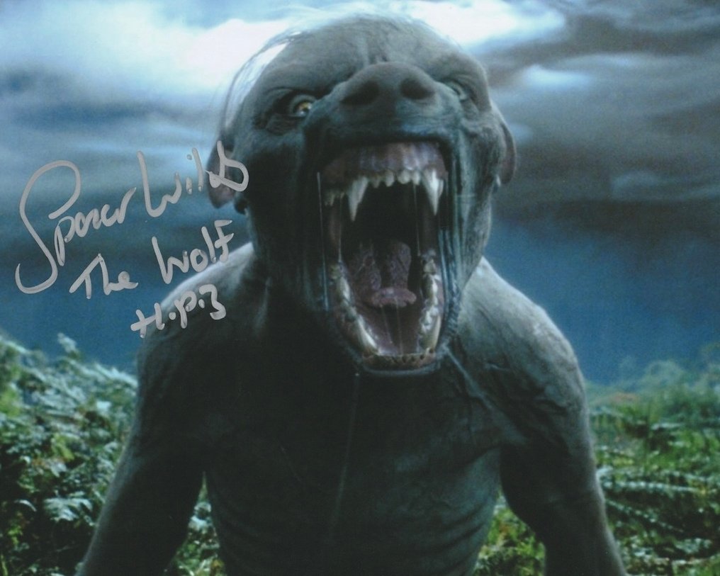 Harry Potter - Signed by Spencer Wilding (Werewolf Lupin) #1.0