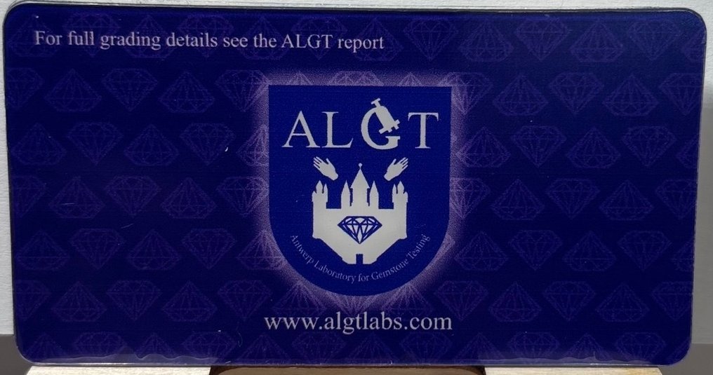 Utan reservationspris - 1 pcs Grön Smaragd - 1.36 ct - Antwerp Laboratory for Gemstone Testing (ALGT) #3.2