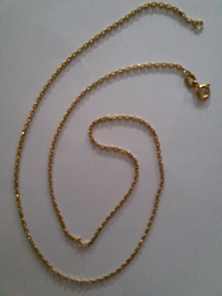 沒有保留價 - 頸鏈 - 18 克拉 黃金 - Colana 18 k #1.0