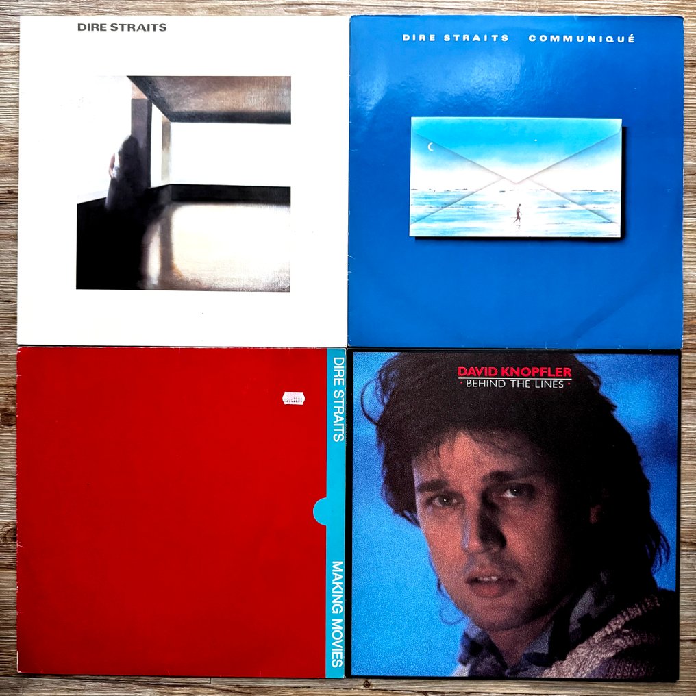 Dire Straits - 4 great albums from Dire Straits - 多個標題 - LP - 立體聲 - 1978 #1.0