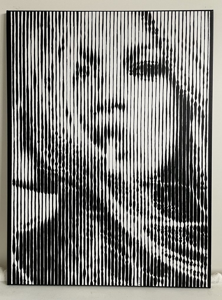 Gerke Rienks - Kate Moss, Handpainted #1.0