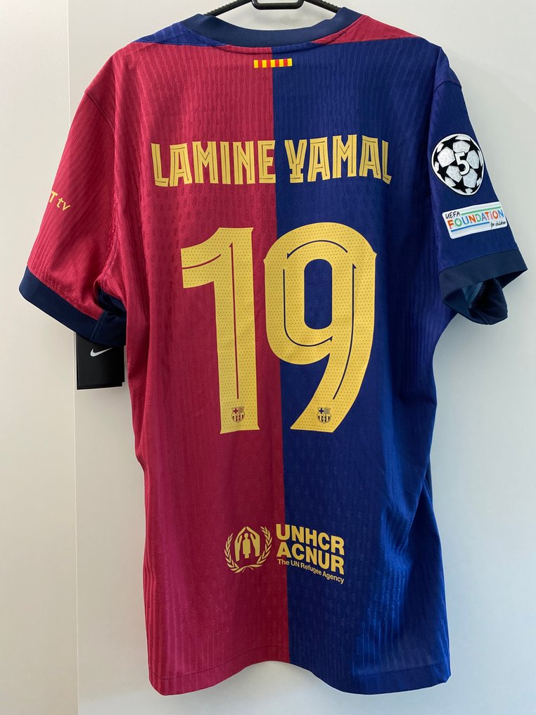 FC巴塞罗那 - 足球冠军联赛 - Lamine Yamal - 2024 - 足球衫 #1.0
