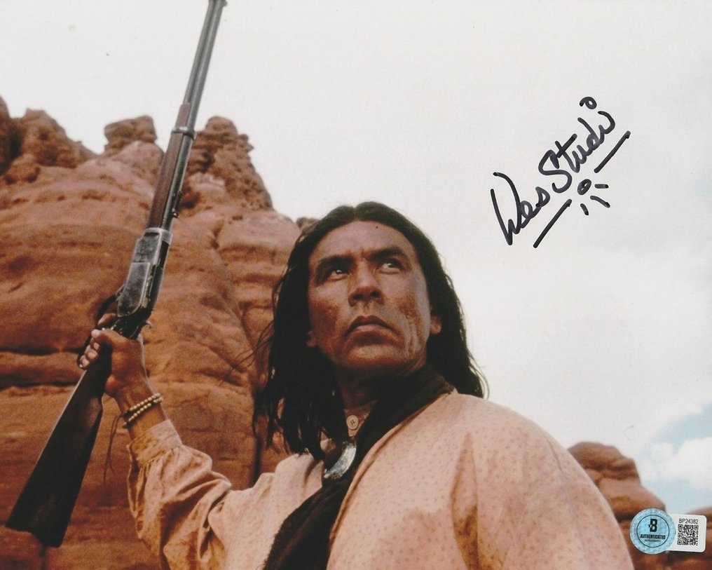Dances With Wolves - Signed by Wes Studi (Toughest Pawnee) #1.0