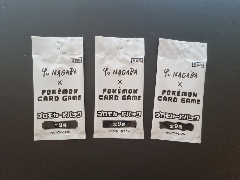 Pokémon - 3 密封卡 促销卡 - Scarlet & Violet - YU NAGABA x Pokémon #1.0