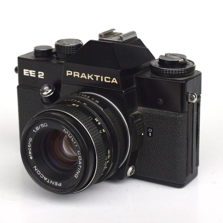 Praktica EE 2 + Pentacon electric MC 1,8/50mm Egylencsés reflex fényképezőgép (SLR) #2.1