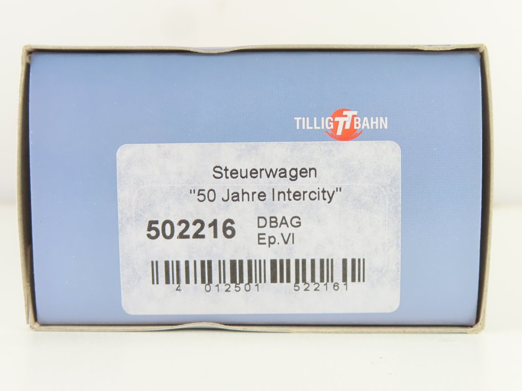 Tillig TT Bahnen TT - 502216 - Modeltog passagervogn (1) - Stuurstand vogn 2. klasse - DB #4.3