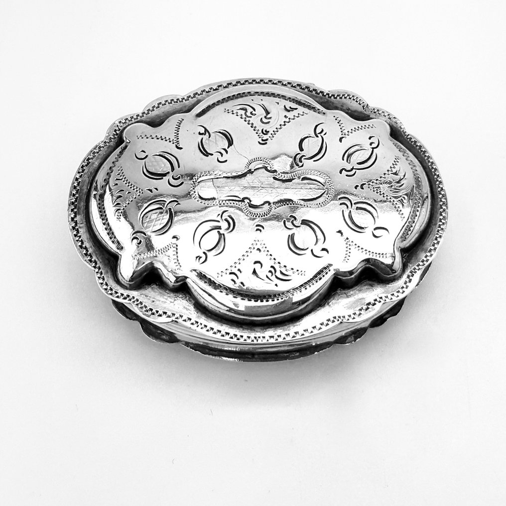 Piparminttulaatikko - .835 hopea #1.0