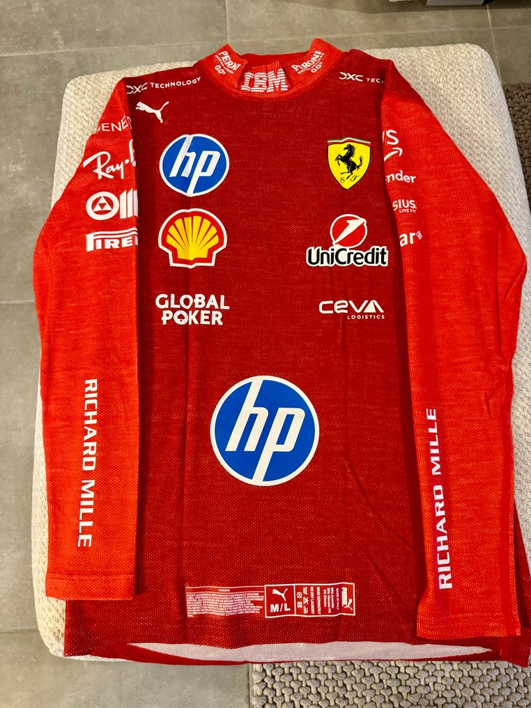 法拉利 - Las Vegas 2025 - 路易斯·漢米爾頓 - 2025 - Nomex 内衣衫  #1.0