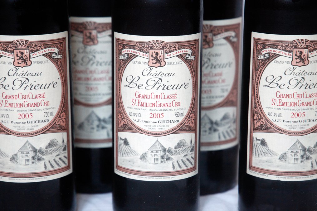 2005 Chateau Le Prieure - Saint-Émilion Grand Cru Classé - 6 Bottles (0.75L) #2.1