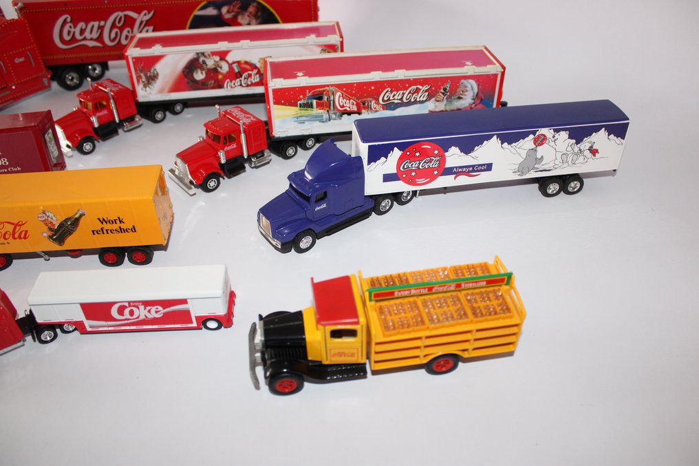 Siku 1:43 - Miniatura de camião (8) - 8 verschillende Coca-Cola vrachtwagens #2.1