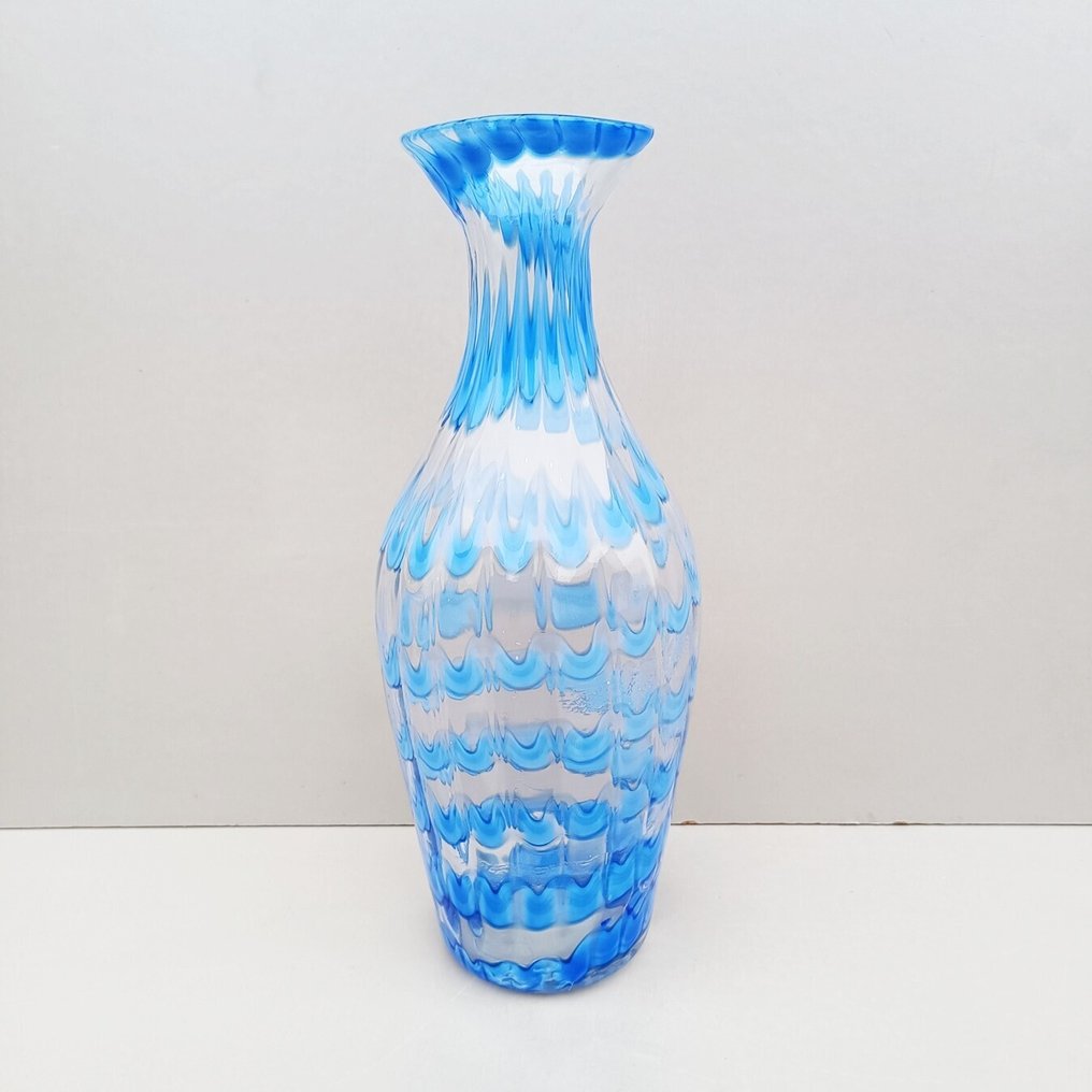 Manifattura Europea - Βάζο -  Μεγάλο βάζο από φυσητό γυαλί (ύψους 42 εκ.) - Φυσητό γυαλί #1.0