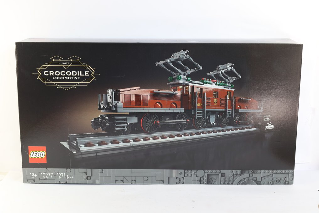 LEGO - Creator - 10277 - Krokodil Locomotief - 2010-2020 #1.0