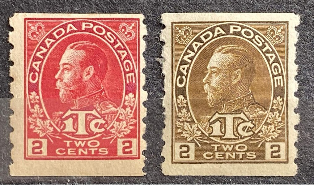 British Commonwealth 1915/1933 - Ο φόρος πολέμου του Καναδά ορίστηκε στα SG 2024 £440. #1.0