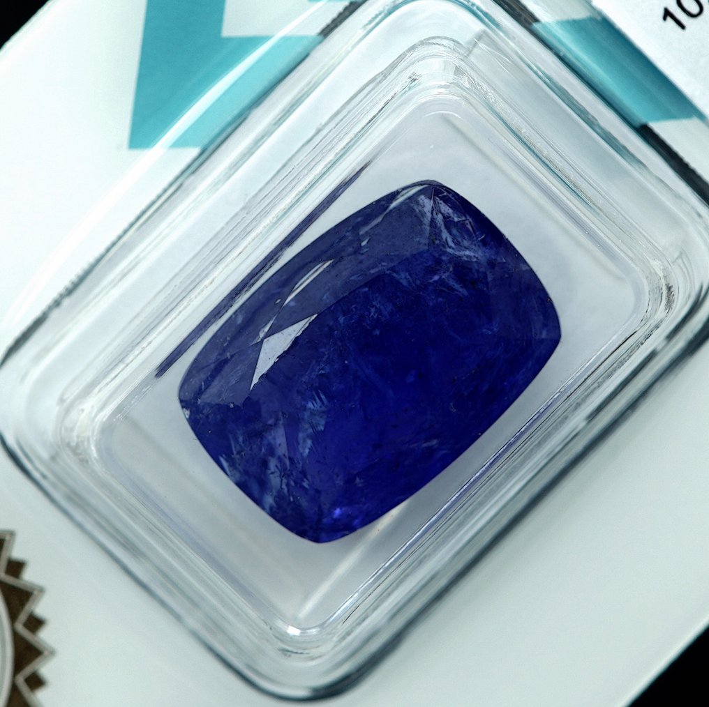1 pcs  蓝色, 紫罗兰色 坦桑石  - 10.28 ct - 国际宝石研究院（IGI） #4.3