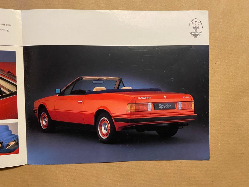 Brochure - Maserati - Biturbo Spider #3.2