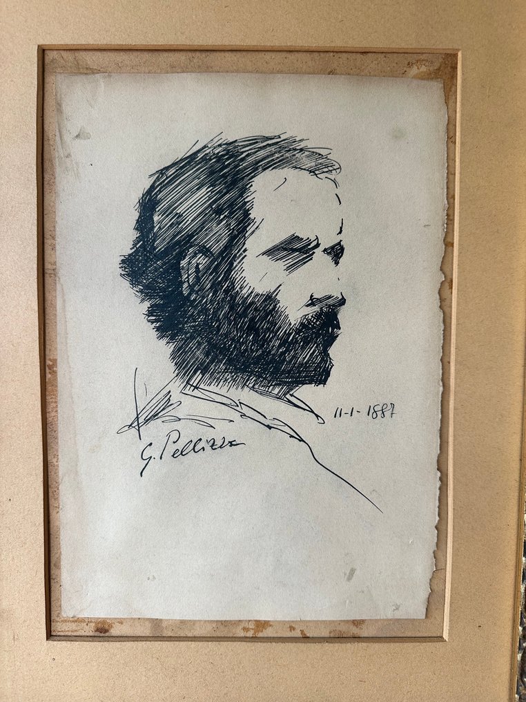 Giuseppe Pellizza da Volpedo (1868-1907) - Autoritratto #1.0