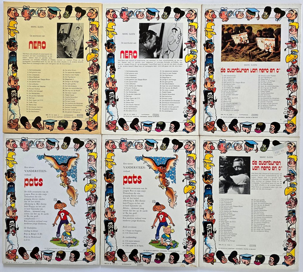 Nero - 39 t/m 91 - Opeenvolgende reeks SC - 53 Album - Various editions - 1974/1985 #4.3